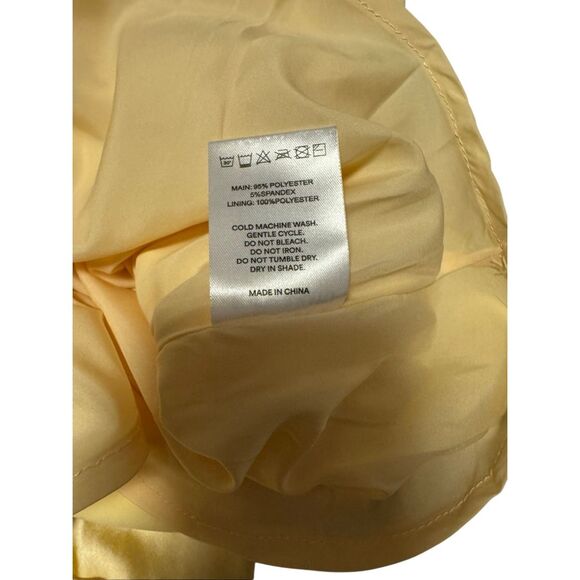 Peppermayo size US 10 Belize mini dress lemon - NWT - Picture 8 of 10
